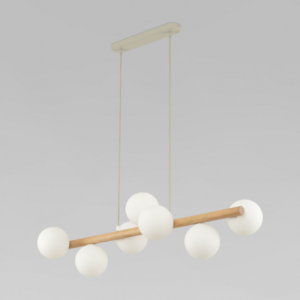 Подвесная люстра TK Lighting 5905 Estera Wood