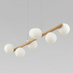 Подвесная люстра TK Lighting 5905 Estera Wood