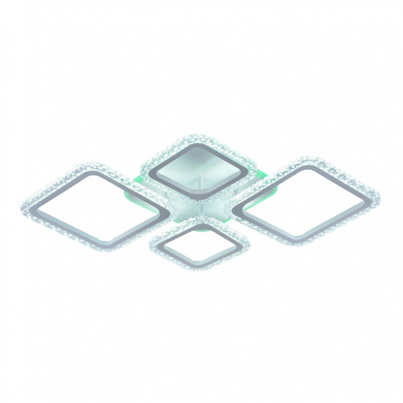 Потолочная светодиодная люстра Profit Light 18029/2+2 WHT