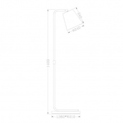Торшер Lucide Cona 71745/01/31