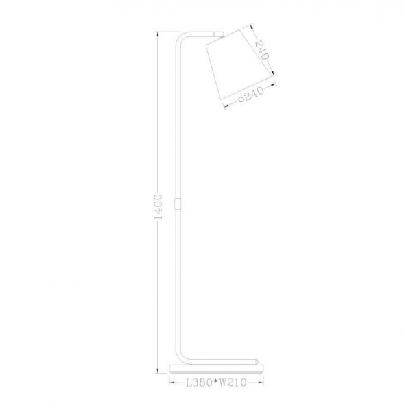Торшер Lucide Cona 71745/01/31