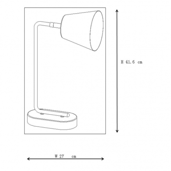 Настольная лампа Lucide Cona 71645/01/31
