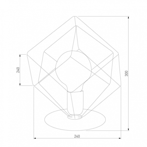 Настольная лампа TK Lighting 5450 Alambre
