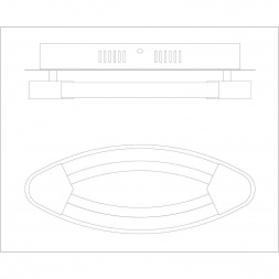 Настенный светильник Lucia Tucci Modena W183.1 LED