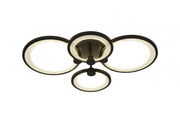 Светильник потолочный светодиодный ЭРА Модерн с ДУ Odry CLL-1-78-RC BK Б0069751