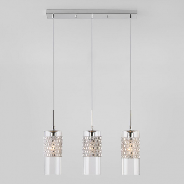 Подвесной светильник Eurosvet 50148/3 хром