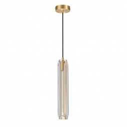 Подвесной светильник Belfast Gibson 6133-1 BR CL