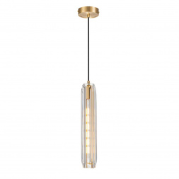 Подвесной светильник Belfast Gibson 6133-1 BR CL