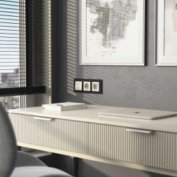 Выключатель одноклавишный Werkel слоновая кость W1110003 4690389155529