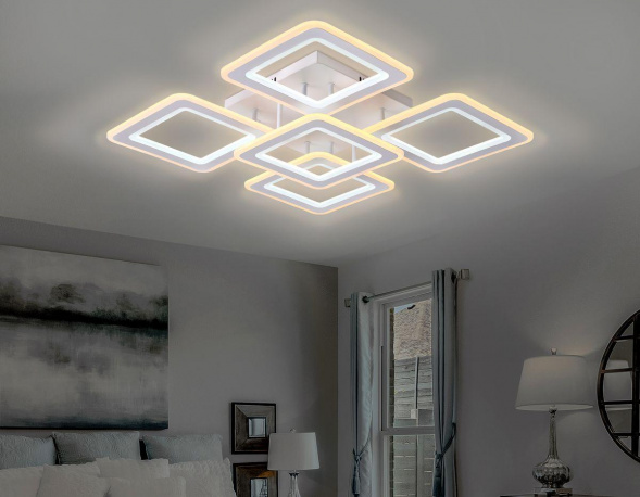 Потолочная светодиодная люстра Ambrella light Original FA866