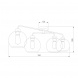 Потолочная люстра TK Lighting 2835 Bari