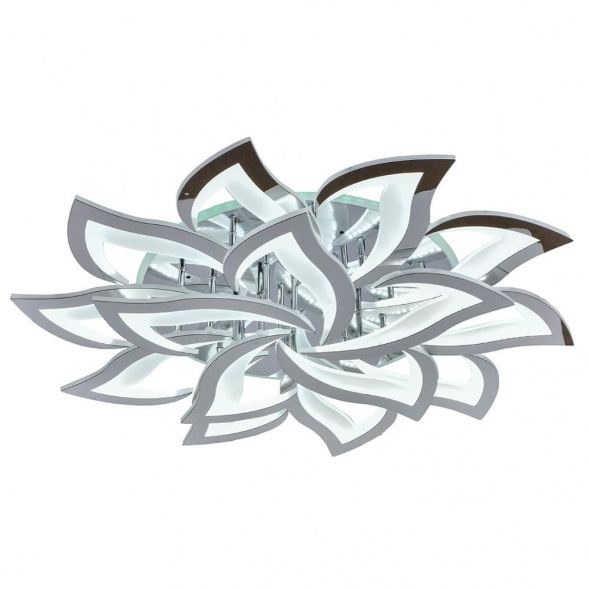 Потолочная светодиодная люстра Profit Light 8028/10+5 CHR