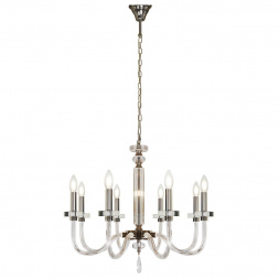 Подвесная люстра iLamp Vibe P9474-8 Nickel