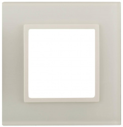 Рамка 1-постовая ЭРА Elegance 14-5101-02 Б0034471