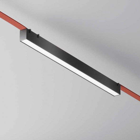 Подвесной светодиодный светильник Maytoni Technical Pendant system Parity Basis TR129B-24W4K-B