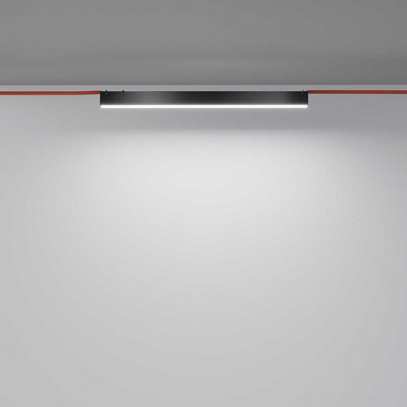 Подвесной светодиодный светильник Maytoni Technical Pendant system Parity Basis TR129B-24W4K-B