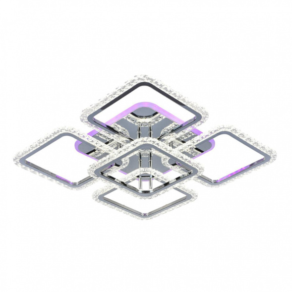 Потолочная светодиодная люстра Profit Light 18029/4+1 CHR