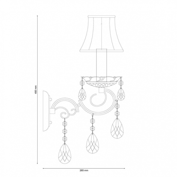 Бра Lucia Tucci Il Bello W121.1