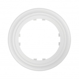 Рамка LK Studio 1-постовая круглая (белый) Vintage-Classic 889104-1