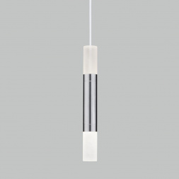 Подвесной светодиодный светильник Eurosvet Axel 50210/1 LED хром