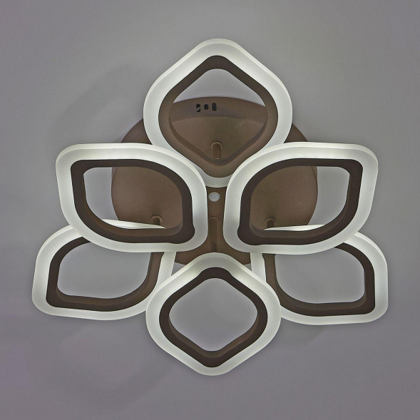 Потолочная светодиодная люстра Escada Ella 10212/6Led Coffee 56W