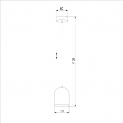 Подвесной светильник TK Lighting 4448 Tempre White