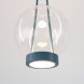 Подвесной светодиодный светильник Eurosvet Frasco 50267/1 LED синий