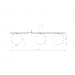 Потолочный светильник Nowodvorski Pik 10301