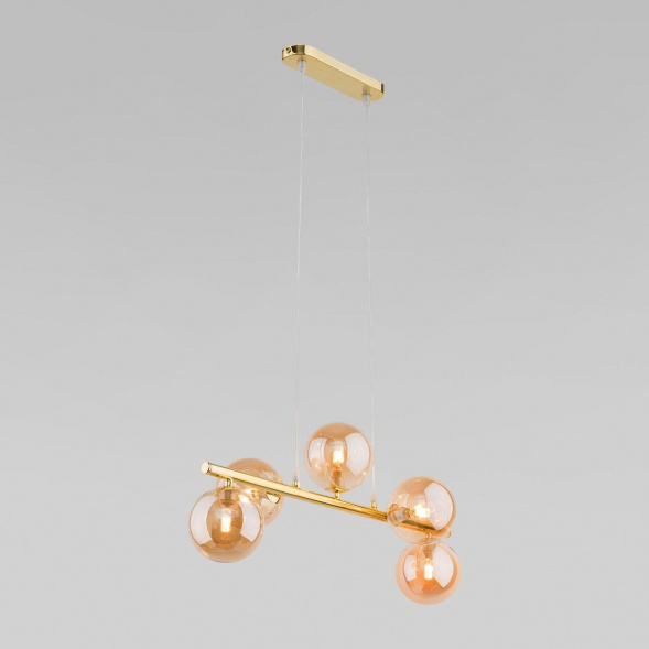 Подвесная люстра TK Lighting 4549 Estera Gold