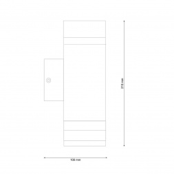 Настенный светильник Lucia Tucci Natura W074.1 LED