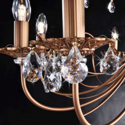 Подвесная люстра Citilux Марлен Кофейная CL411161