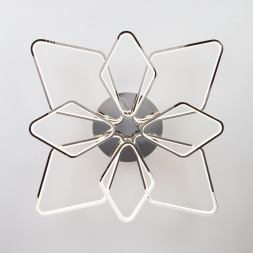 Потолочная светодиодная люстра Eurosvet Kalifea 90081/8 хром