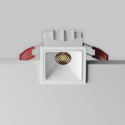 Встраиваемый светильник Maytoni Technical Alfa LED DL043-01-10W3K-SQ-W-1