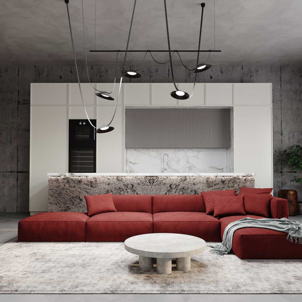 Подвесной светодиодный светильник Maytoni Technical Pendant system Parity Campana TR127B-12W3K-B