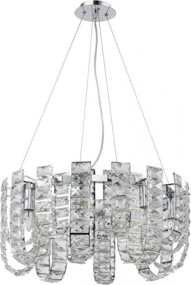 Люстра подвесная хрустальная 2172/09/08P Stilfort, серия Umiko