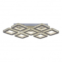 Потолочная светодиодная люстра Reluce 03902-0.3-07A WH+CR