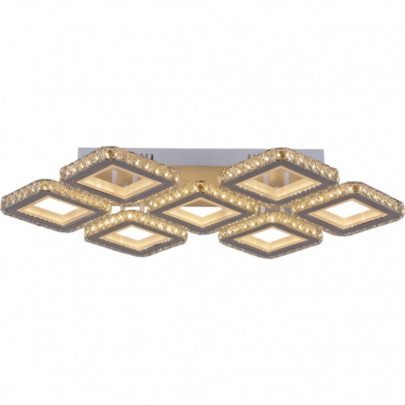 Потолочная светодиодная люстра Reluce 03902-0.3-07A WH+CR