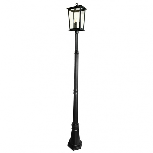 Светильник садово-парковый Feron PL757 столб 60W E14 230V, черный 51283