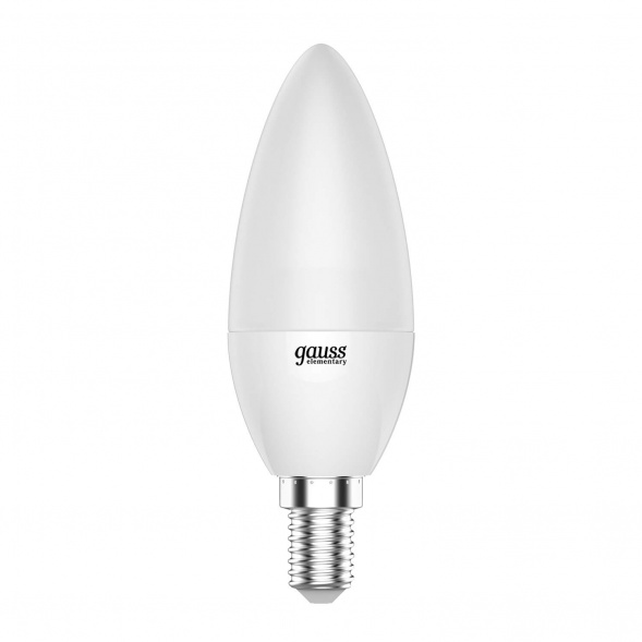 Лампа светодиодная Gauss E14 10W 4100K матовая 33120