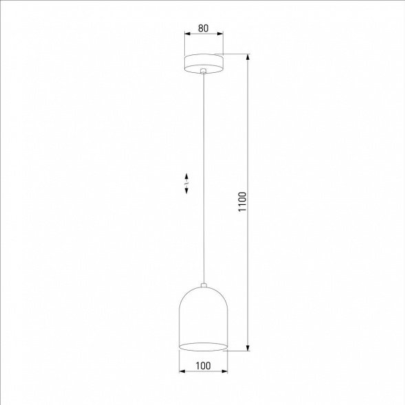 Подвесной светильник TK Lighting 4449 Tempre Black