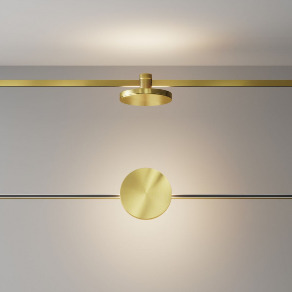 Трековый светодиодный светильник Maytoni Technical Flarity Plato TR152-1-7W3K-BS