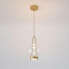 Подвесной светодиодный светильник Eurosvet Frasco 50267/1 LED латунь