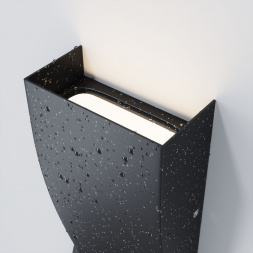 Уличный настенный светодиодный светильник Maytoni Twist O040WL-L11B3K