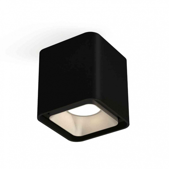 Комплект накладного светильника Ambrella light Techno Spot XS7841003 SBK/SSL черный песок/серебро песок (C7841, N7703)