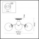 Потолочная люстра Lumion Comfi Palla 3060/3C