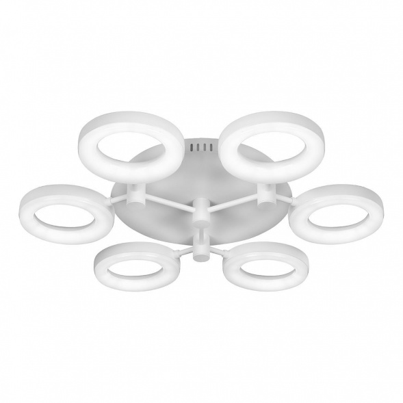 Потолочная светодиодная люстра iLedex Jomo FS-014-X6-(B) 72W WH