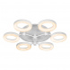 Потолочная светодиодная люстра iLedex Jomo FS-014-X6-(B) 72W WH