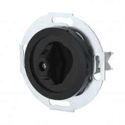 Выключатель LK Studio поворотный (схема 5) 16 A, 250 B (черный) Vintage 880608-1