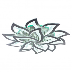 Потолочная светодиодная люстра Profit Light 8028/10+5 NKL