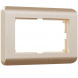 Рамка для двойной розетки Werkel Stream шампань W0082111 4690389162572